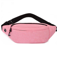 Bolsa de cintura rosa pochete 2022 bolsa mensageiro moda personalizada estampada à prova d'água pochete rosa para mulheres