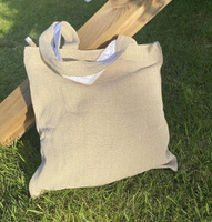 Sacos de linho para viagem com logotipo personalizado, orgânico, design ecológico, sacos de linho impressos em serapilheira