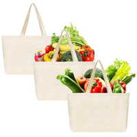 Bolsa tiracolo impressa personalizada de grande capacidade promocional faça você mesmo em branco frutas vegetais sacola de compras sacola de lona de algodão