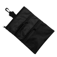 Bolsa de golfe personalizada bolsa multibolso clipe com zíper bolsa de gancho acessórios para bola de golfe durável bola tee bolsa para jogador de golfe