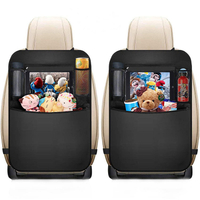 Grandes bolsos de armazenamento para tablets Kick Mats Car Mercearia Armazenamento Organizador do banco traseiro do carro