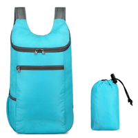 Mochilas dobráveis ​​para acampamento caminhadas à prova d'água leves embaláveis ​​mochilas de ombro para caminhadas casuais dobráveis ​​ao ar livre