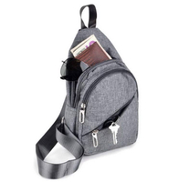 Bolsa transversal personalizada à prova d'água no peito mochila de viagem pequena bolsa tiracolo transversal para adolescentes
