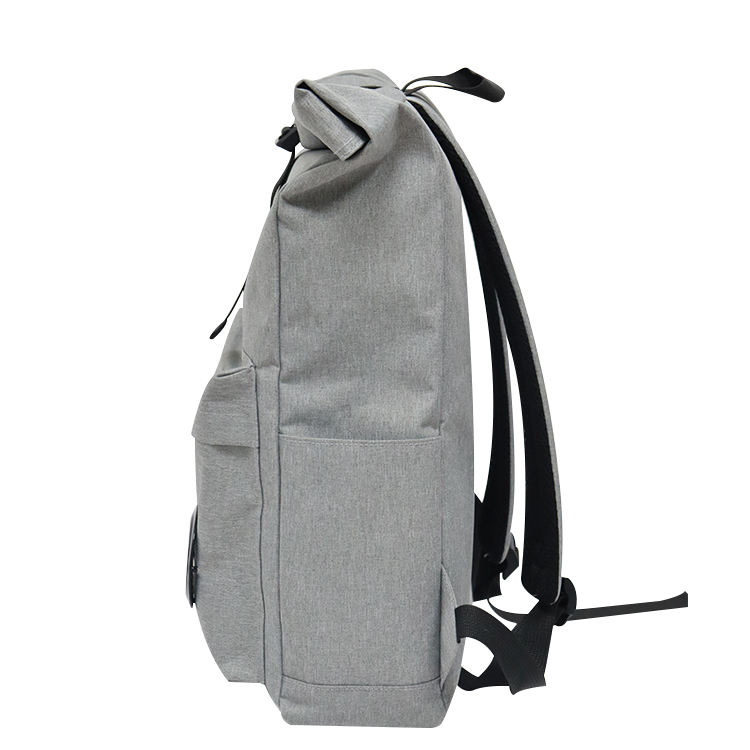 Mochila para laptop antifurto masculina com logotipo para mochila escolar de caminhada grande capacidade com alto-falante de música