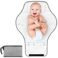 Novo design personalizado à prova d'água portátil tecido Oxford tapete de viagem estação trocador de fraldas bebê