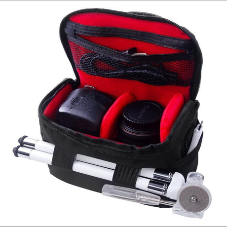 Bolsa para câmera SLR digital de viagem à prova d'água Bolsa transversal DSLR para acessórios para fotografia ao ar livre