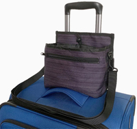 Nova bagagem térmica bolsa porta-copo de viagem com alça de ombro isolada porta-bebidas de viagem livre de sua mão OEM aceitável