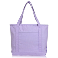 Venda imperdível bolsa de lona personalizada durável com logotipo bolsa de compras com zíper sacolas femininas
